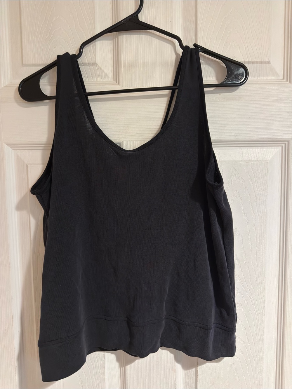 Athleta Black Scoop Neck Tank